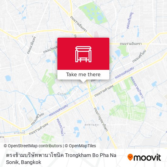 ตรงข้ามบริษัทพานาโซนิค Trongkham Bo Pha Na Sonik map
