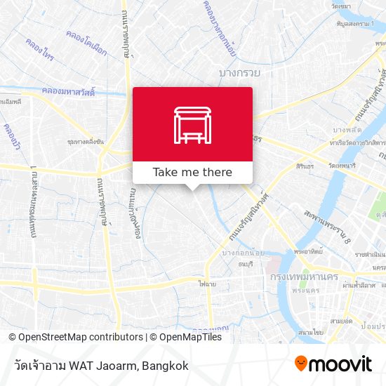 วัดเจ้าอาม WAT Jaoarm map