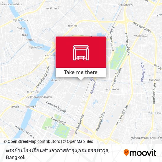 ตรงข้ามโรงเรียนช่างอากาศอำรุง,กรมสรรพาวุธ map
