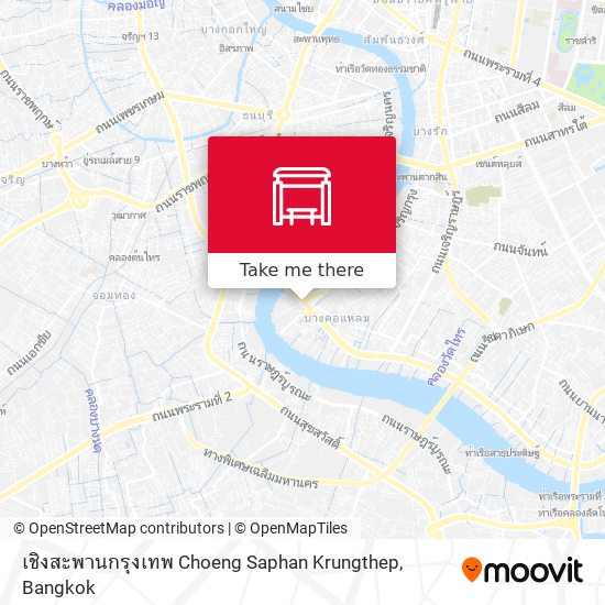 เชิงสะพานกรุงเทพ Choeng Saphan Krungthep map