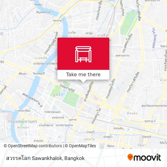 สวรรคโลก Sawankhalok map