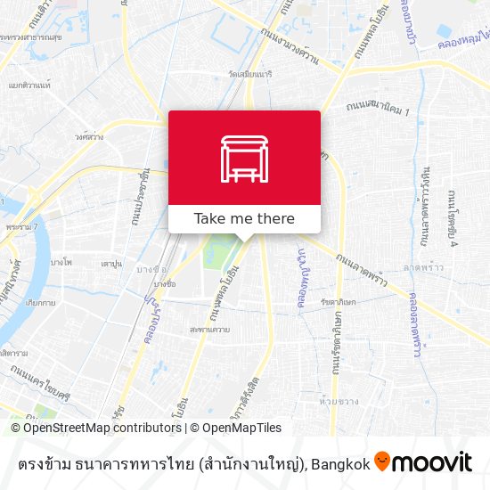 ตรงข้าม ธนาคารทหารไทย (สำนักงานใหญ่) map