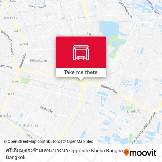 ศรีเอี่ยม,ตรงข้ามเคหะบางนา Opposite Kheha Bangna map