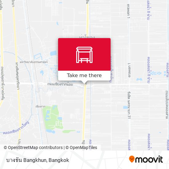 บางขัน Bangkhun map