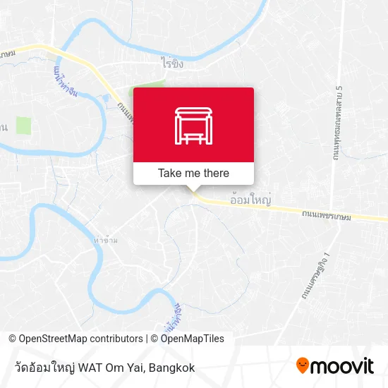 วัดอ้อมใหญ่ WAT Om Yai map