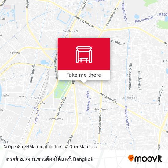 ตรงข้ามสงวนซาวต์ออโต้แคร์ map