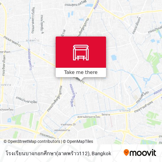 โรงเรียนบางกอกศึกษา(ลาดพร้าว112) map