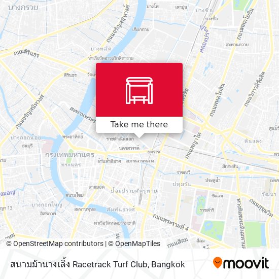 สนามม้านางเลิ้ง Racetrack Turf Club map