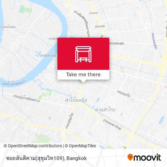 ซอยสันติคาม(สุขุมวิท109) map
