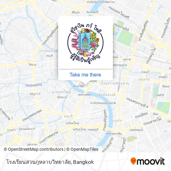 โรงเรียนสวนกุหลาบวิทยาลัย map