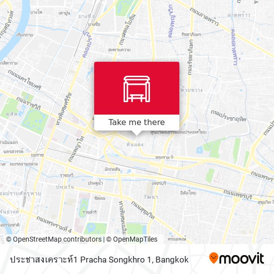 ประชาสงเคราะห์1 Pracha Songkhro 1 map