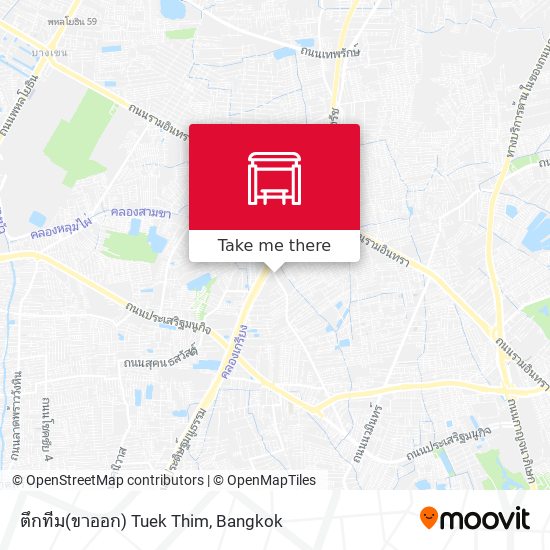 ตึกทีม(ขาออก) Tuek Thim map