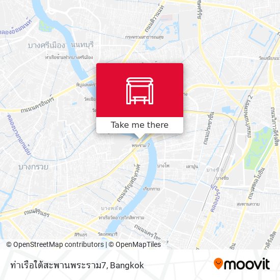 ท่าเรือใต้สะพานพระราม7 map