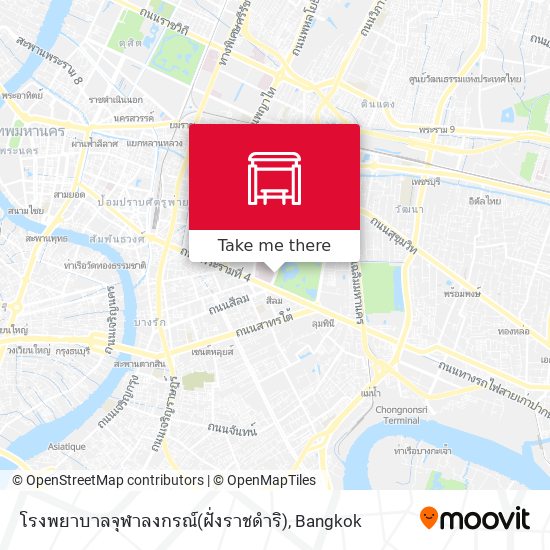 โรงพยาบาลจุฬาลงกรณ์(ฝั่งราชดำริ) map