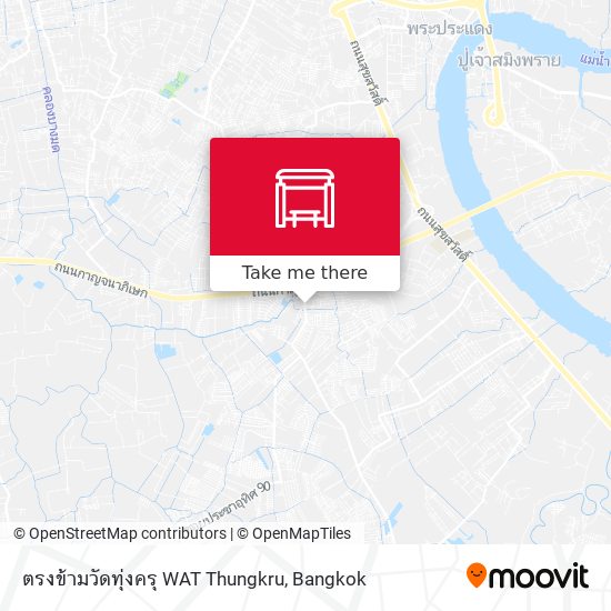 ตรงข้ามวัดทุ่งครุ WAT Thungkru map