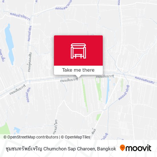 ชุมชนทรัพย์เจริญ Chumchon Sap Charoen map