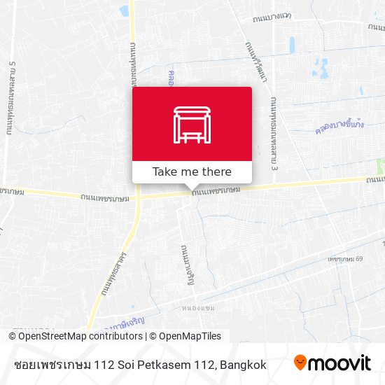 ซอยเพชรเกษม 112 Soi Petkasem 112 map