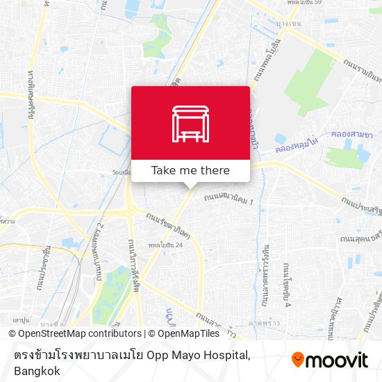 ตรงข้ามโรงพยาบาลเมโย Opp Mayo Hospital map