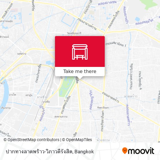 ปากทางลาดพร้าว-วิภาวดีรังสิต map