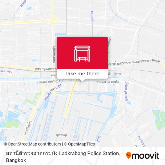 สถานีตำรวจลาดกระบัง Ladkrabang Police Station map