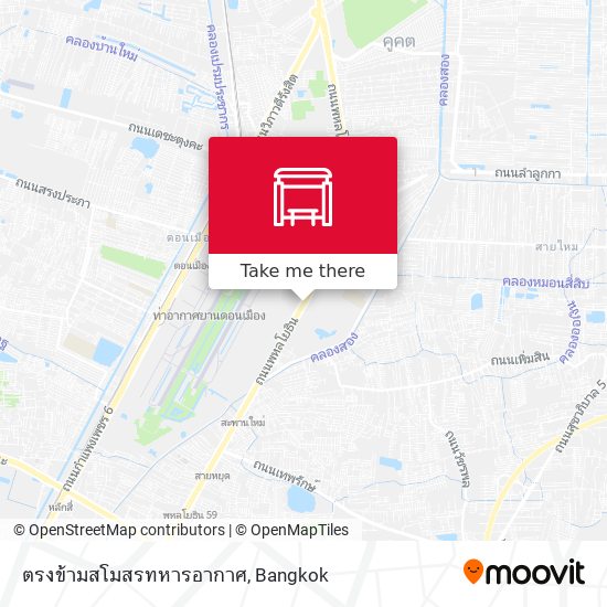 ตรงข้ามสโมสรทหารอากาศ map