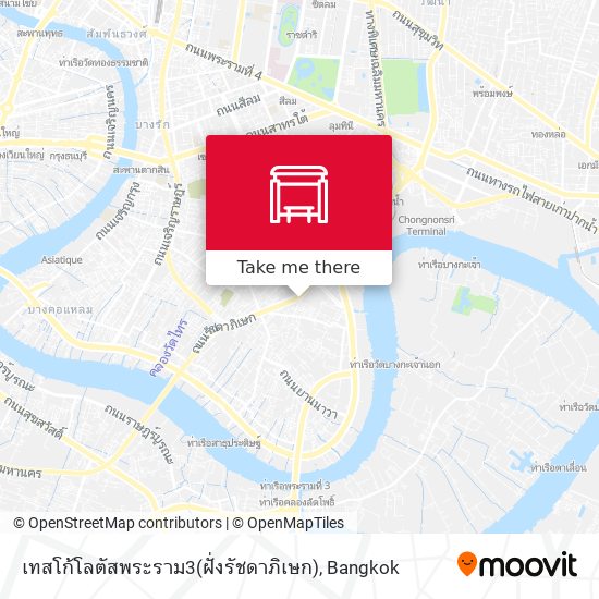 เทสโก้โลตัสพระราม3(ฝั่งรัชดาภิเษก) map