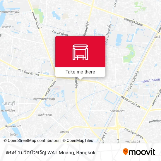 ตรงข้ามวัดบัวขวัญ WAT Muang map