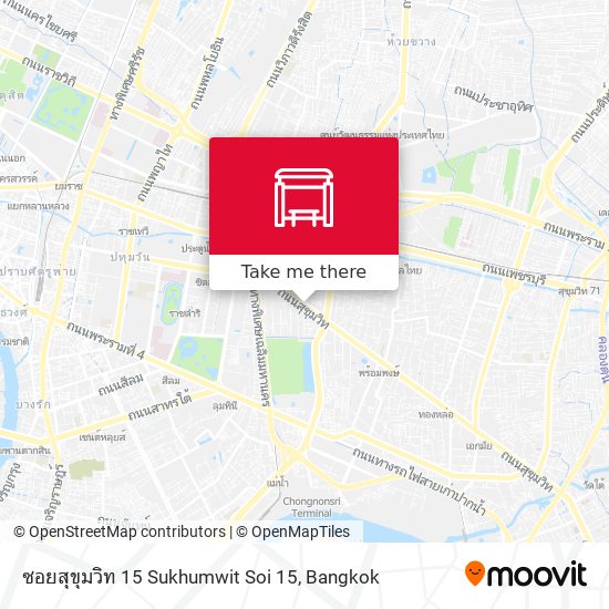 ซอยสุขุมวิท 15 Sukhumwit Soi 15 map