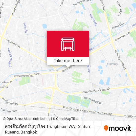 ตรงข้ามวัดศรีบุญเรือง Trongkham WAT Si Bun Rueang map