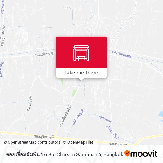 ซอยเชื่อมสัมพันธ์ 6 Soi Chueam Samphan 6 map