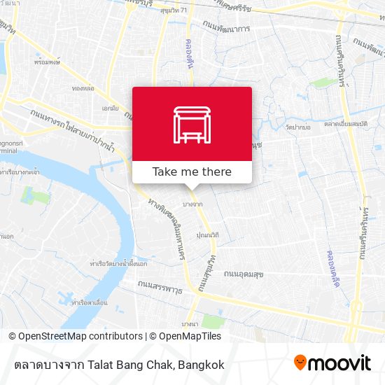 ตลาดบางจาก Talat Bang Chak map