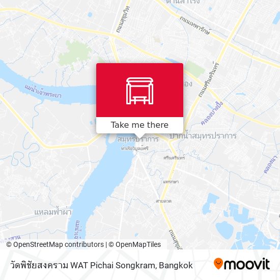 วัดพิชัยสงคราม WAT Pichai Songkram map