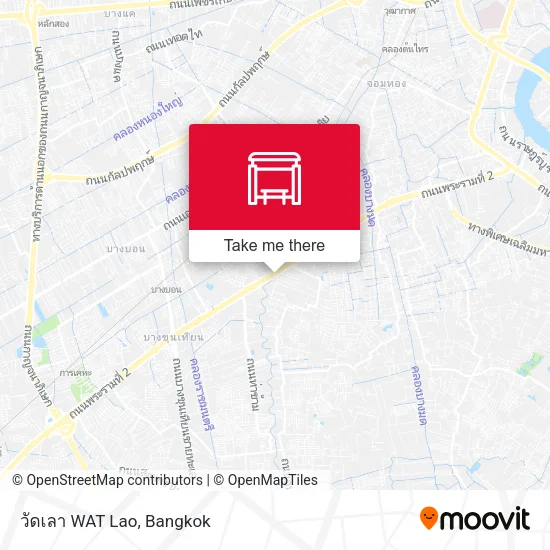 วัดเลา WAT Lao map