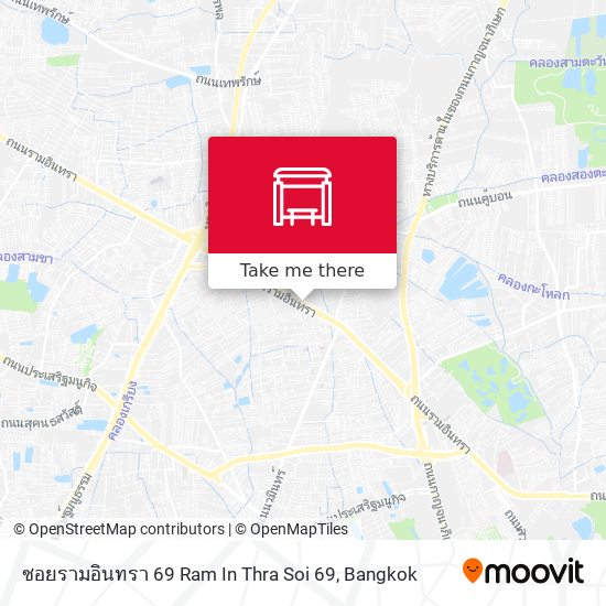 ซอยรามอินทรา 69 Ram In Thra Soi 69 map