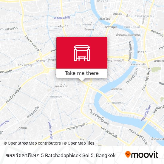 ซอยรัชดาภิเษก 5 Ratchadaphisek Soi 5 map