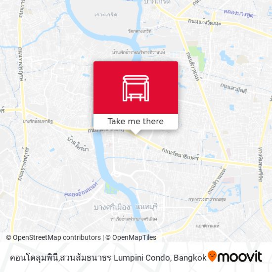 คอนโดลุมพินี,สวนส้มธนาธร Lumpini Condo map