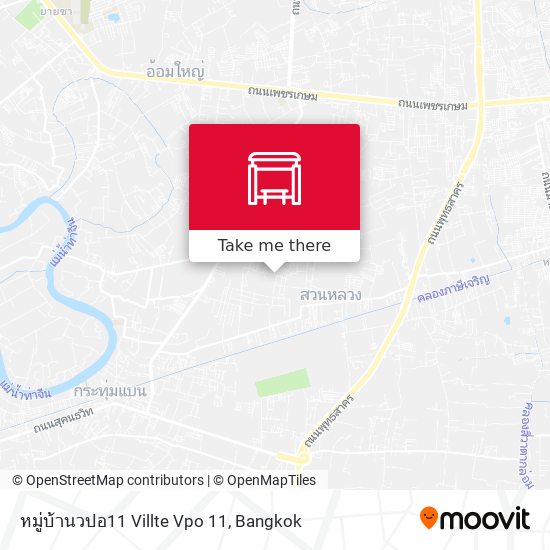 หมู่บ้านวปอ11 Villte Vpo 11 map