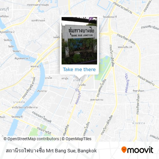 สถานีรถไฟบางซื่อ Mrt Bang Sue map