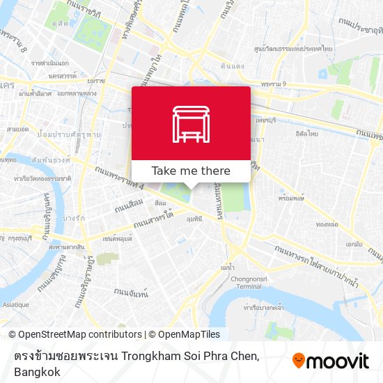 ตรงข้ามซอยพระเจน Trongkham Soi Phra Chen map