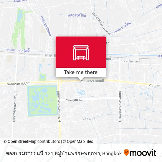 ซอยบรมราชชนนี 121,หมู่บ้านพรรษพฤกษา map