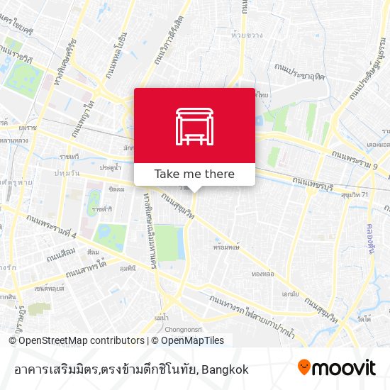 อาคารเสริมมิตร,ตรงข้ามตึกชิโนทัย map