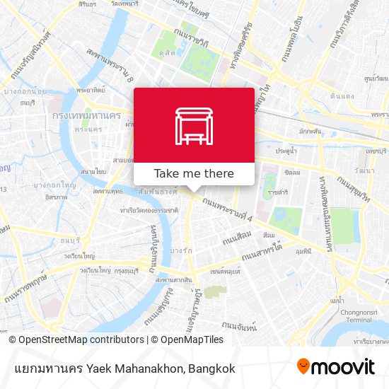 แยกมหานคร Yaek Mahanakhon map