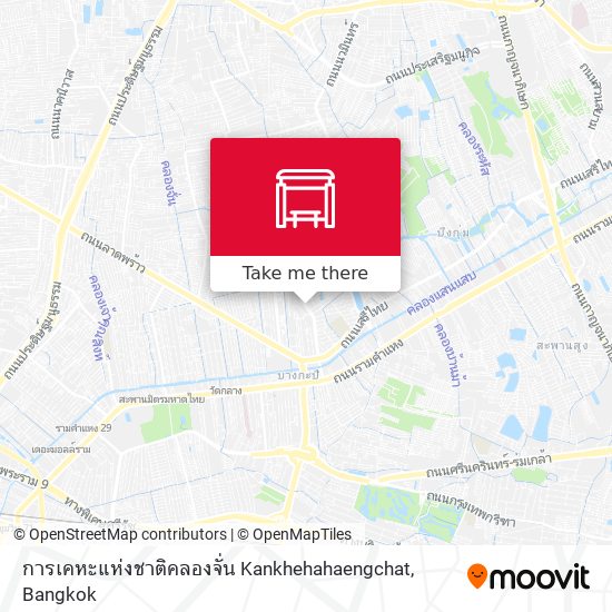 การเคหะแห่งชาติคลองจั่น Kankhehahaengchat map