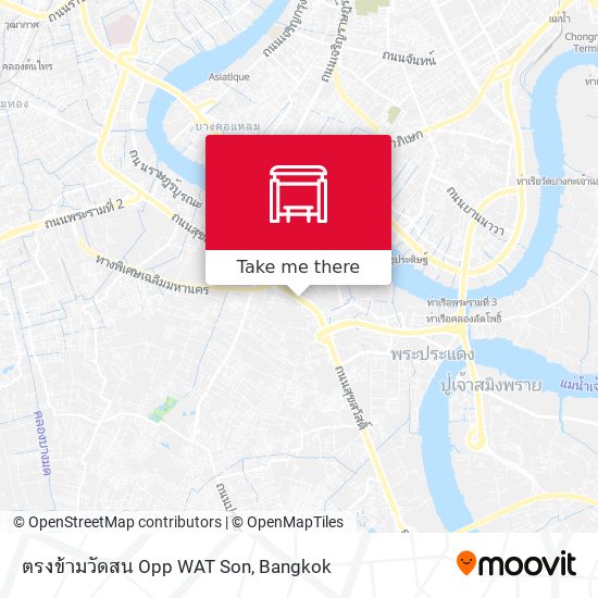 ตรงข้ามวัดสน Opp WAT Son map