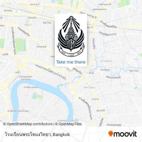 โรงเรียนพระโขนงวิทยา map