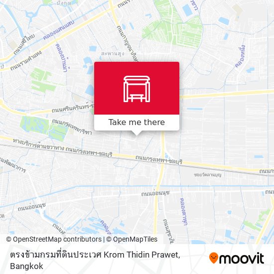 ตรงข้ามกรมที่ดินประเวศ Krom Thidin Prawet map