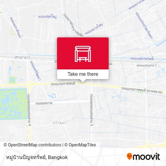 หมู่บ้านปัญจทรัพย์ map
