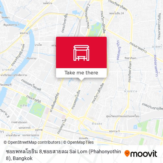 ซอยพหลโยธิน 8,ซอยสายลม Sai Lom (Phahonyothin 8) map