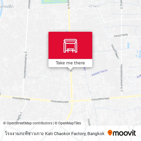 โรงงานกะทิชาวเกาะ Kati Chaokor Factory map