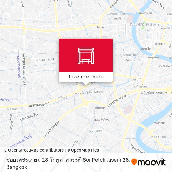 ซอยเพชรเกษม 28 วัดคูหาสวรรค์ Soi Petchkasem 28 map